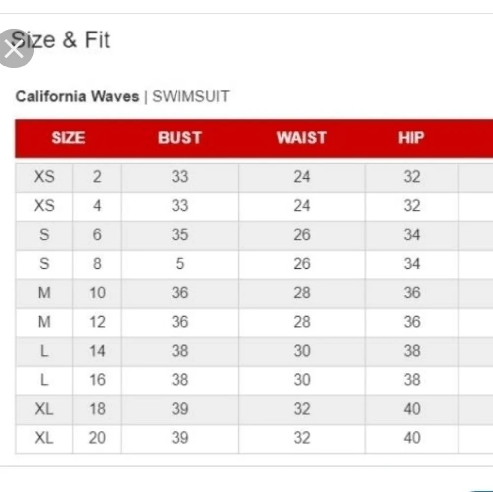 California waves bikini top swim